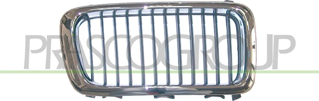 Grille de calandre gauche pour BMW Série 7 E38 idéale pour la restauration