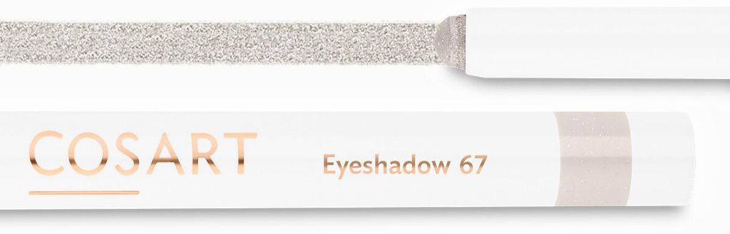 Cosart 67 Eyeshadow  Silver Champagner - Glitzernd Produktbild 