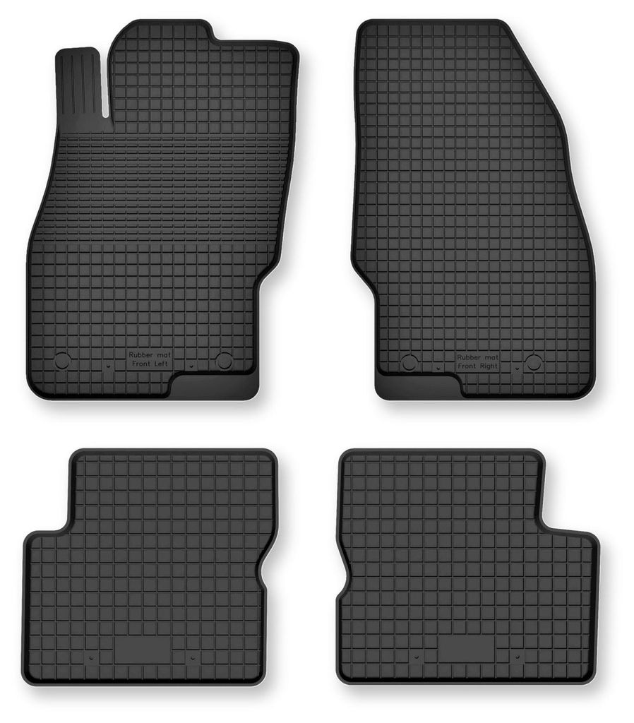 Tapis de sol en caoutchouc pour Opel Corsa D 2006-2015 Image du produit 