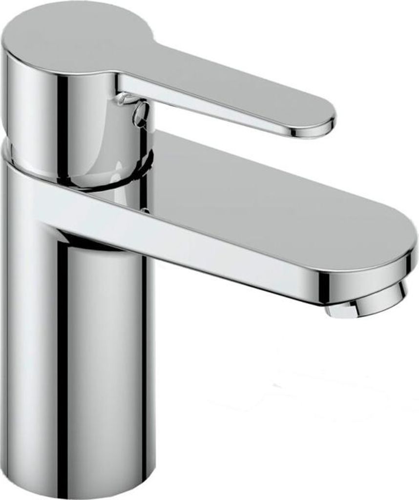 Beitz & Walz AqvaBasic III Waschtisch-Ehm. chrom mit Sockelring