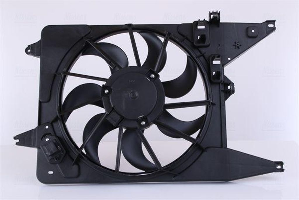 NISSENS 85890 Kühlerlüfter OE 214814342R kompatibel mit Logan, Sandero