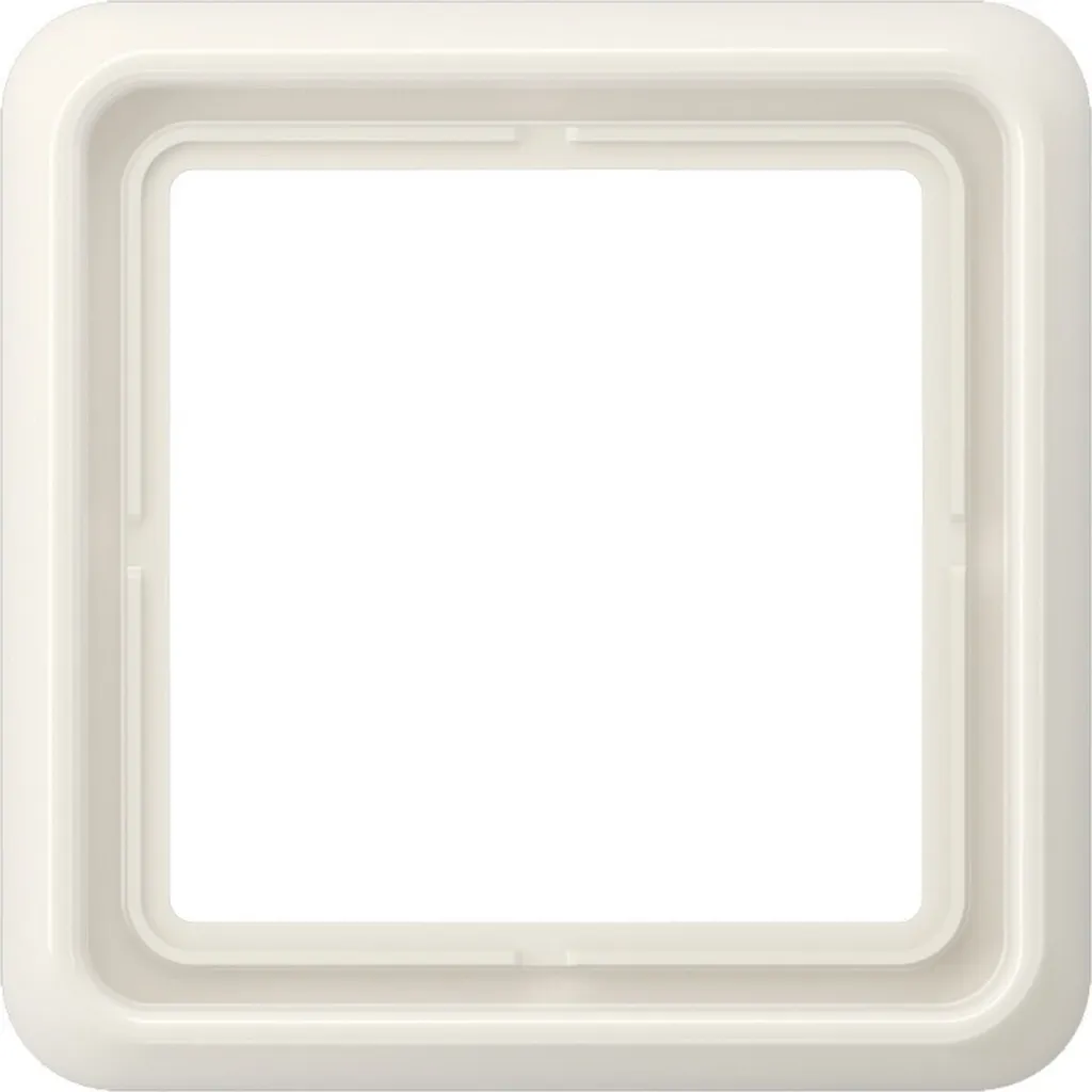 Jung Cadre Simple CD 581 W Blanc Alpin - Finition Haute Résistance