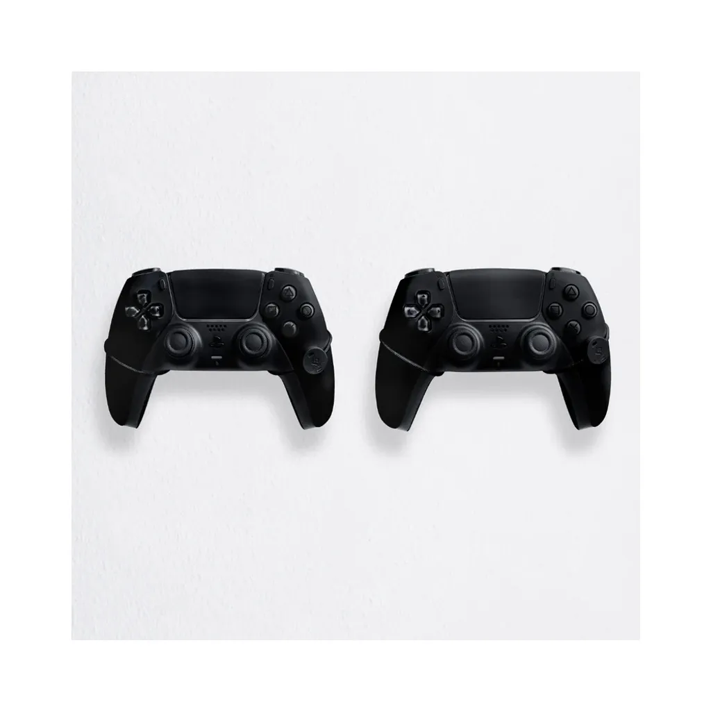 Gaming Wall Mount per Controller PS5/PS4 - Nero Stealth Opaco