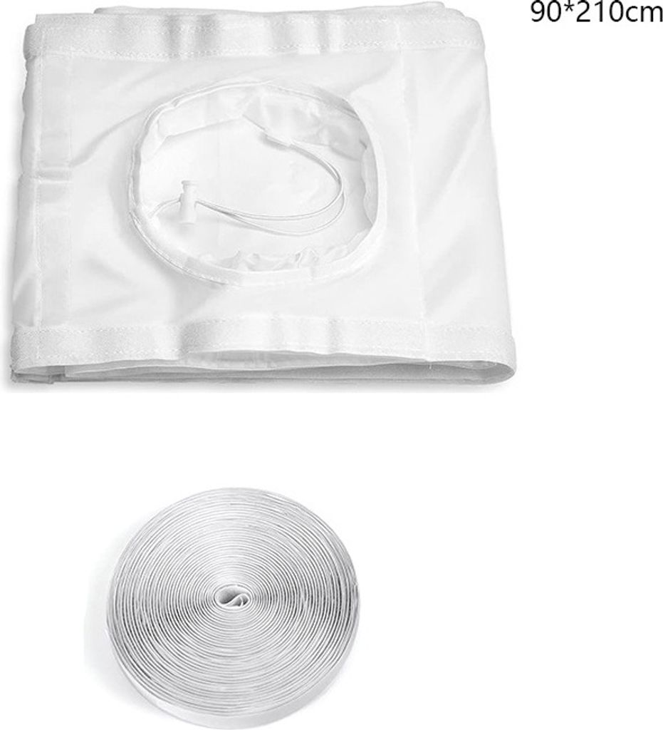 INF Schiebetür-Abluftschlauch-Set für mobile Klimageräte