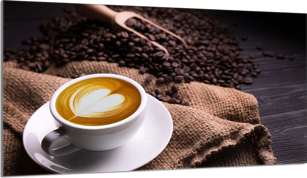 Herdabdeckplatte 90x52 Glaskeramikkochfeld Abdeckung Spritzschutz Glasplatte Deko Schneidebrett, Kaffee Tasse