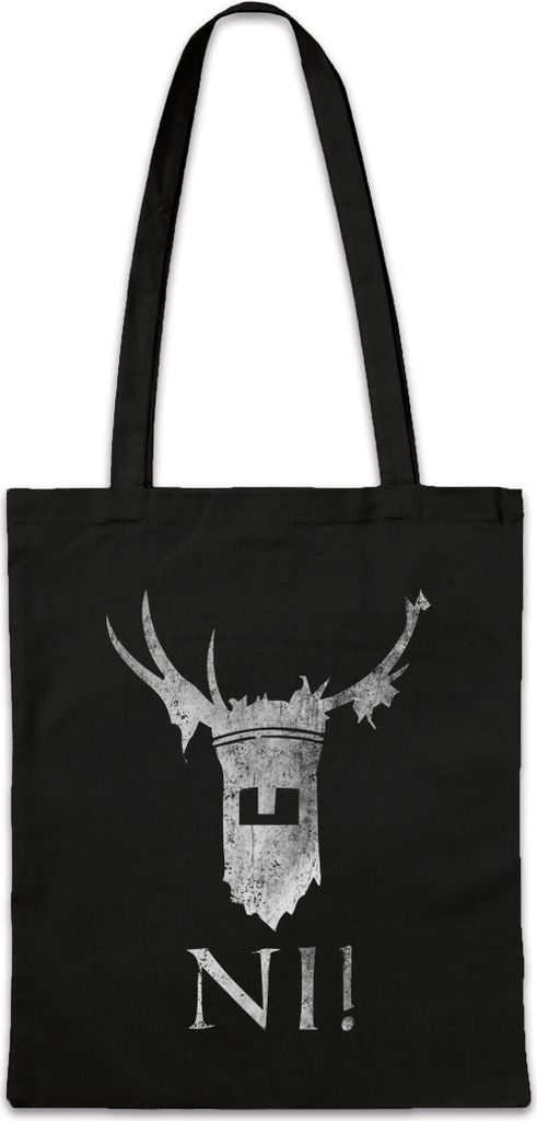 Urban Backwoods Knights Of Ni, Stofftasche, Farbe: Schwarz
