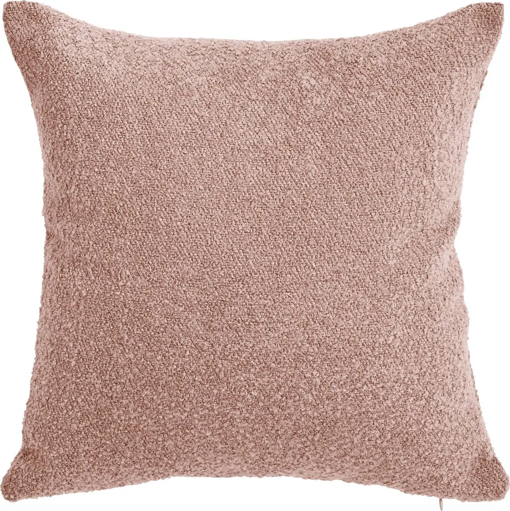 Housse de coussin carrée en maille bouclée douillette - Modèle Touch