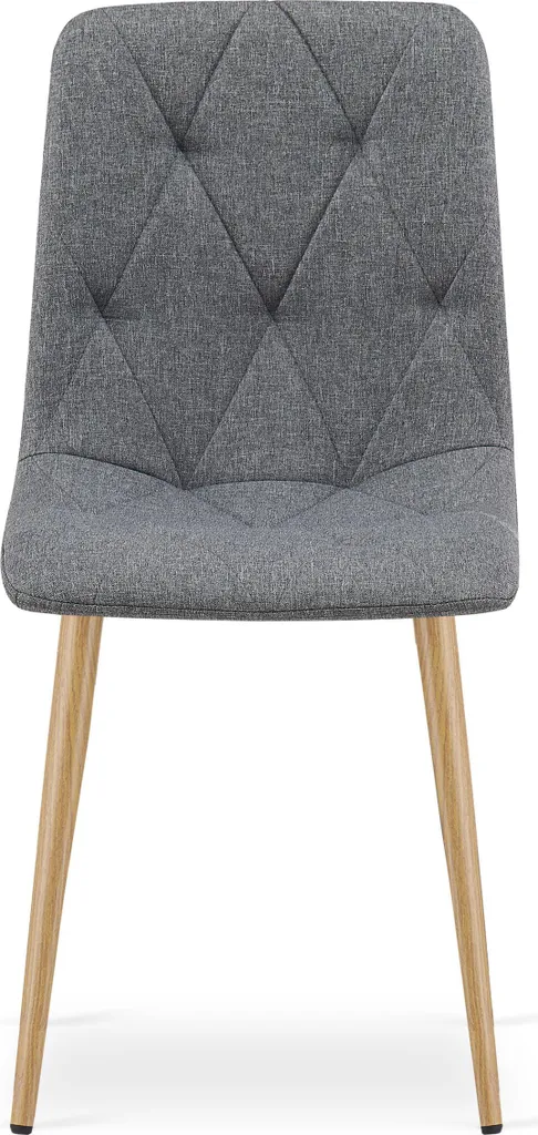 Sedie LIBRA Grigio Scuro: Set 3 Sedute in Legno per Living Moderno - 3