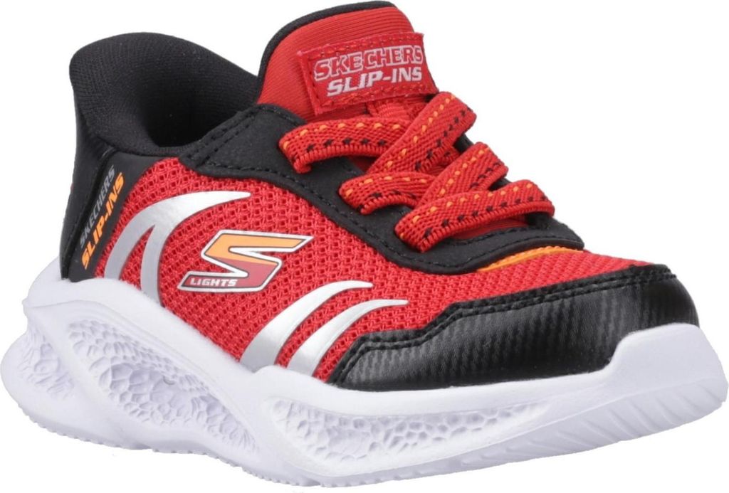 Skechers - "Meteor Lights" Sneaker für Herren FS11941 (40,5 EU) (Rot/Schwarz)