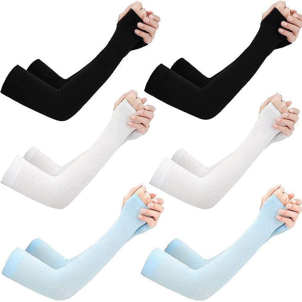 Arm Sleeves UV-Sonnenschutz Armmanschetten Finger Tattoo Produktbild 