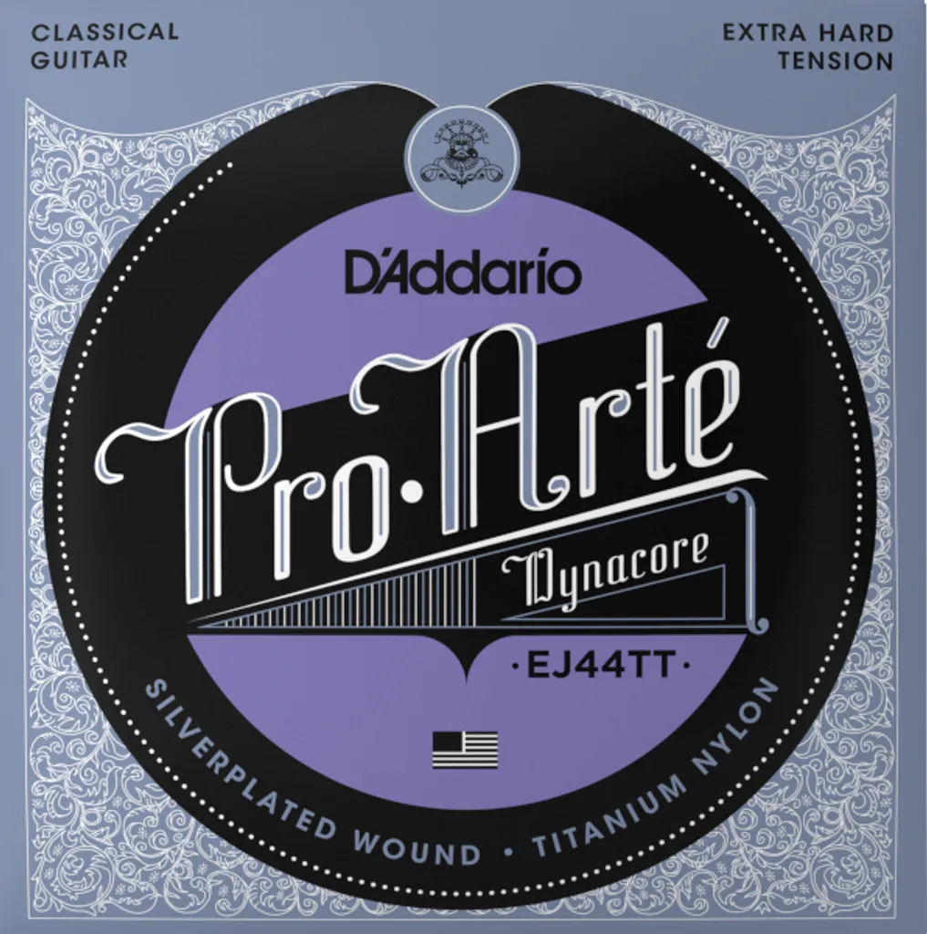 Cordes D'Addario EJ44TT Dynacore Titanium - Idéal pour le jeu de scène
