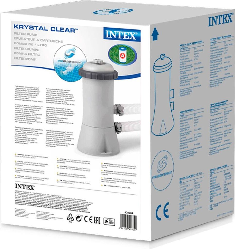 Intex Pool Filterpumpe 2.000 l/h | Schwimmbad Filteranlage Produktbild 7