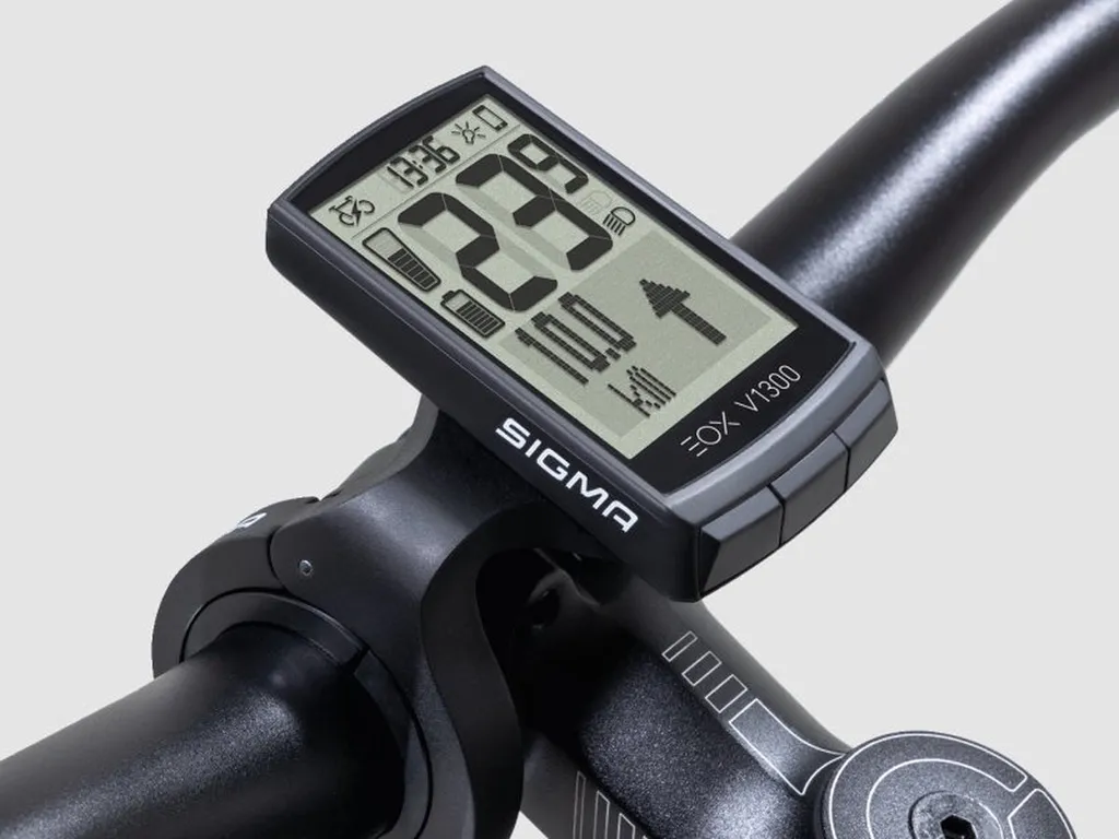 Écran VAE lisible : Sigma EOX View 1300 Compteur de vitesse e-bike - 9