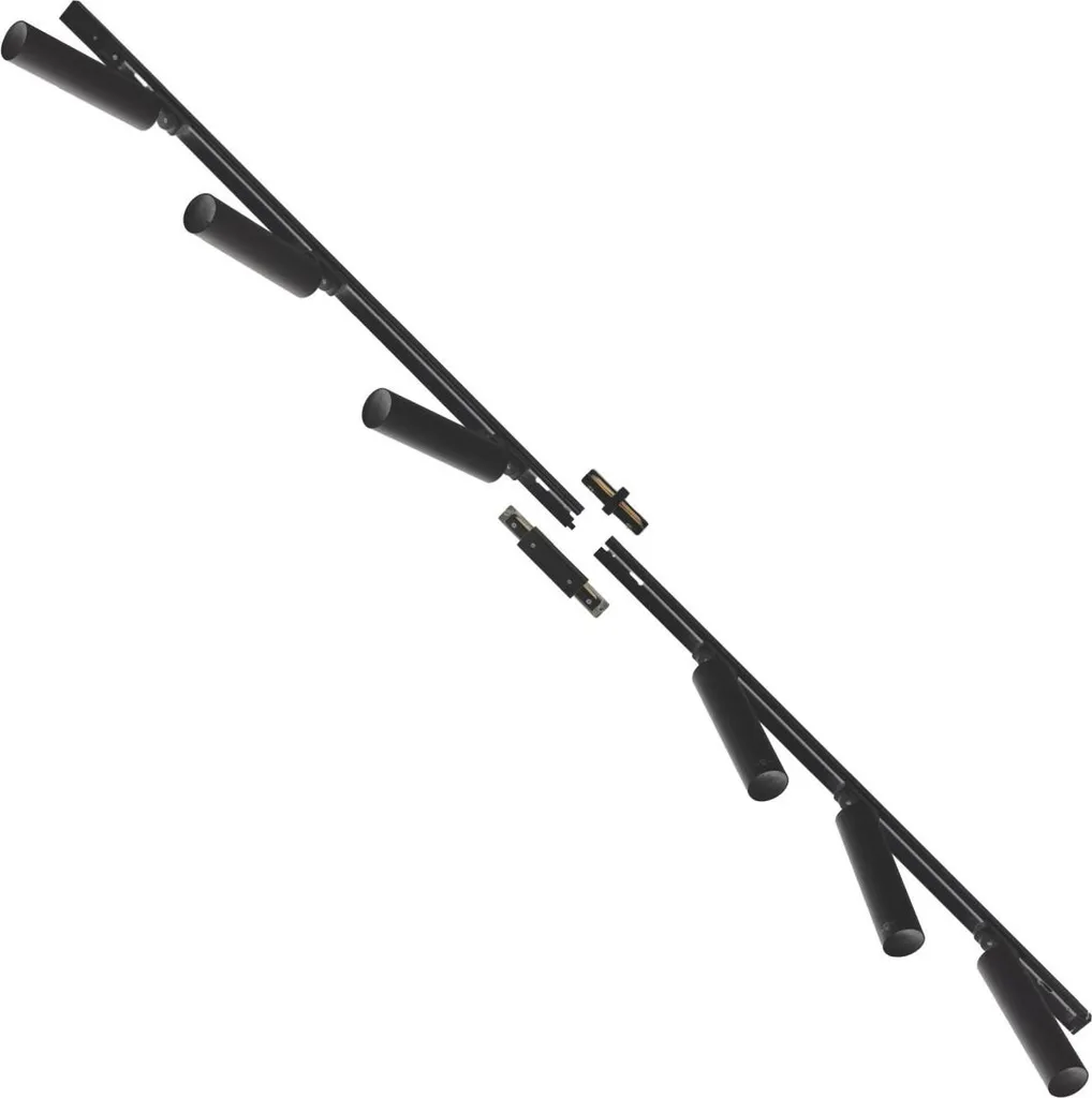 Solution éclairage modulable : Kit rail 2m et 6 spots Zuma Line 3027