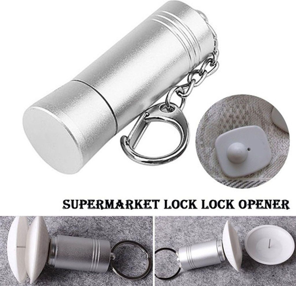 Mini-magnetischer EAS-Tag-Detacheur, tragbarer EAS-Etikettentrenner mit praktischem Clip