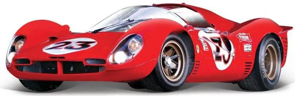 Bburago 26310 Ferrari 330 P4 #23 Daytona 1967 Miniature Rouge 1:24