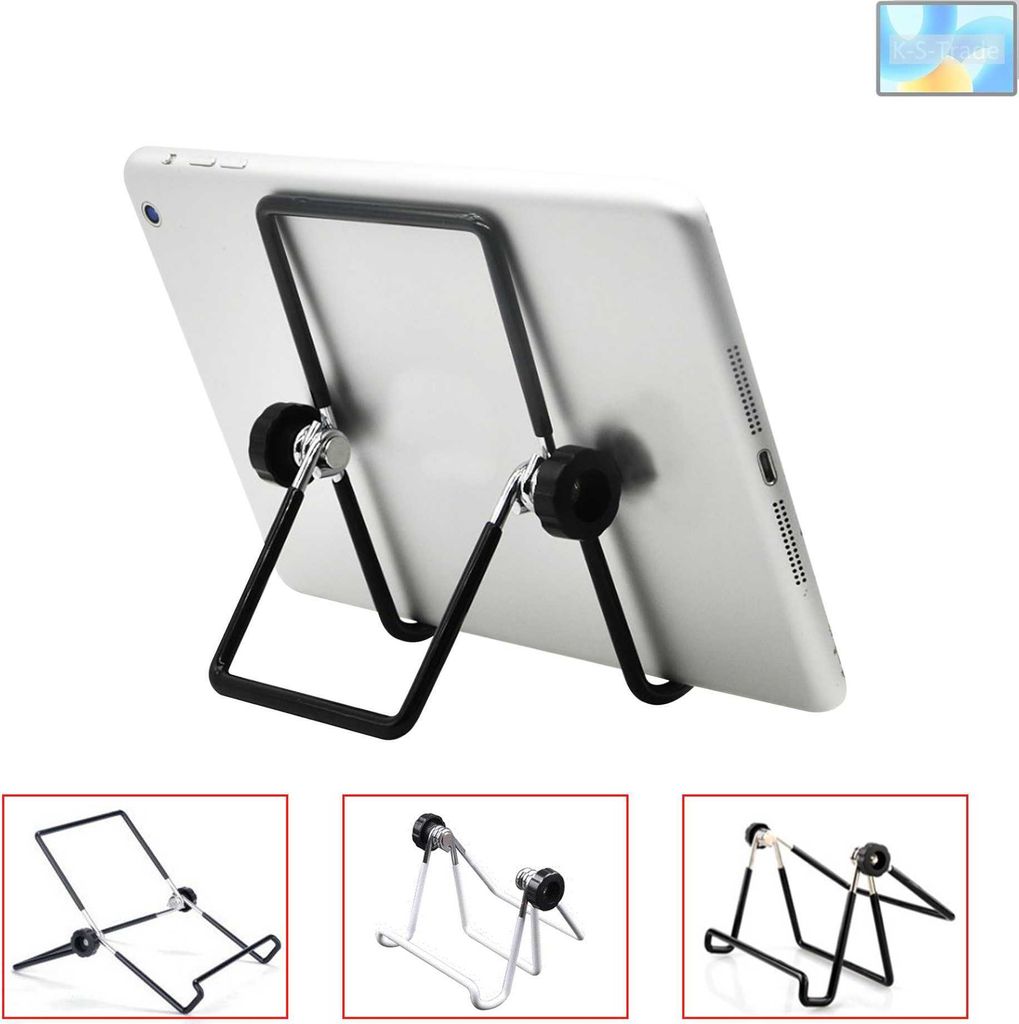 K-S-Trade Tablet-Ständer Tablet-Halterung Tablet-Aufsteller kompatibel mit Huawei MatePad 11.5 faltbarer Tischständer Tablet Halterung