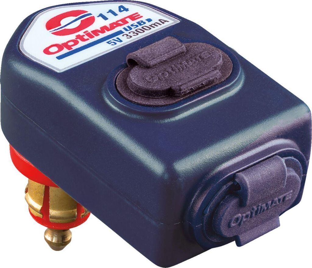 Tecmate O-114 USB-adapter Productafbeelding 