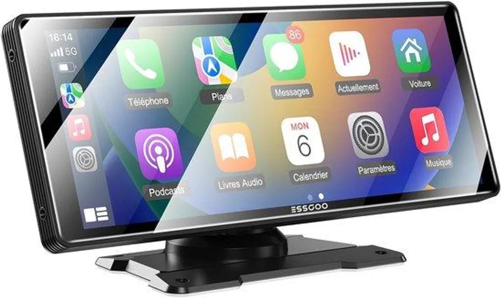 Autoradio CarPlay sans fil avec écran IPS 10,26 pouces et Google Assistant