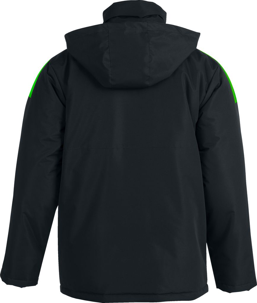 Joma Anorak Trivor, Schwarz-Neongrün, 128