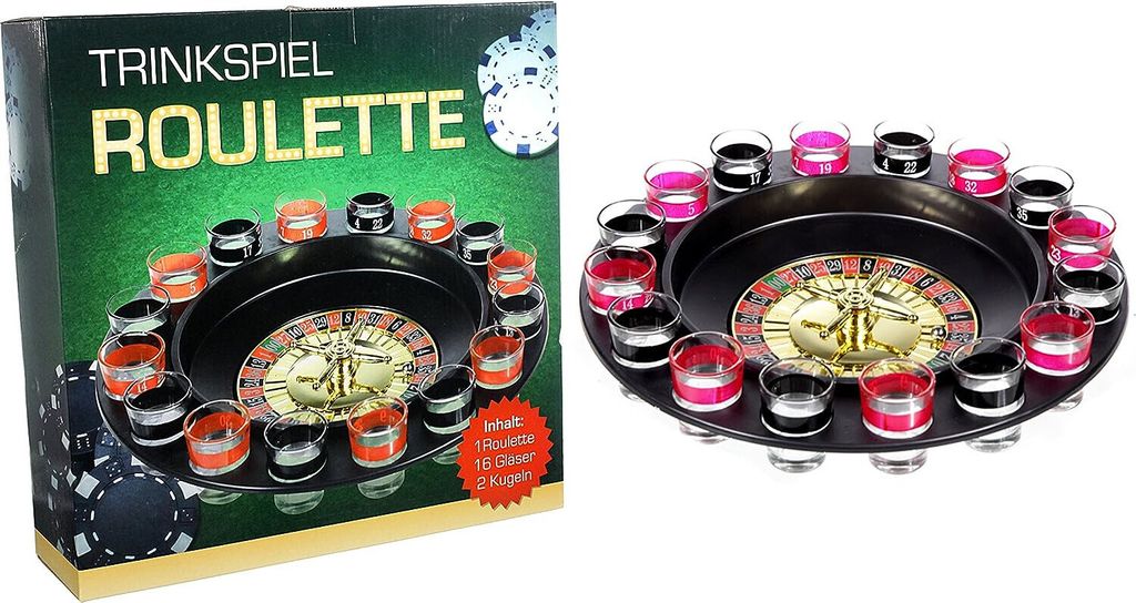 Trinkspiel Roulette Partyspiel Gesellschaftsspiel