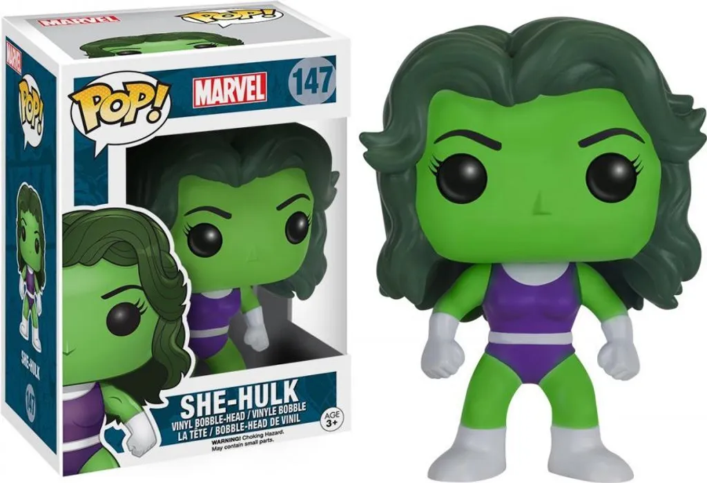 Figurine Pop She-Hulk Marvel Comics 9 cm - Statuette Vinyle FK7303 Pop