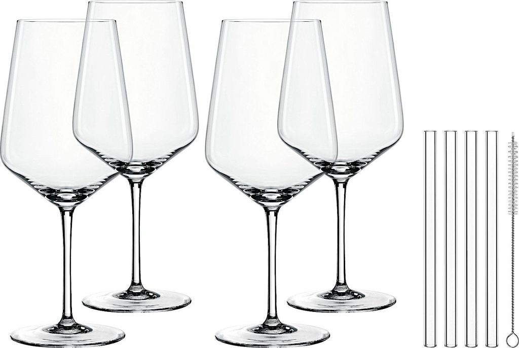 Nachtmann Cocktail/Spritz Set/4 + 4 Glastrinkhalme Image du produit 