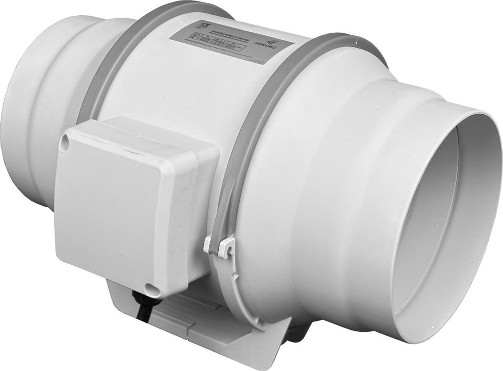 NORTADA HOKURO ROKU 150/160 weißer Abluftkanalventilator Produktbild 