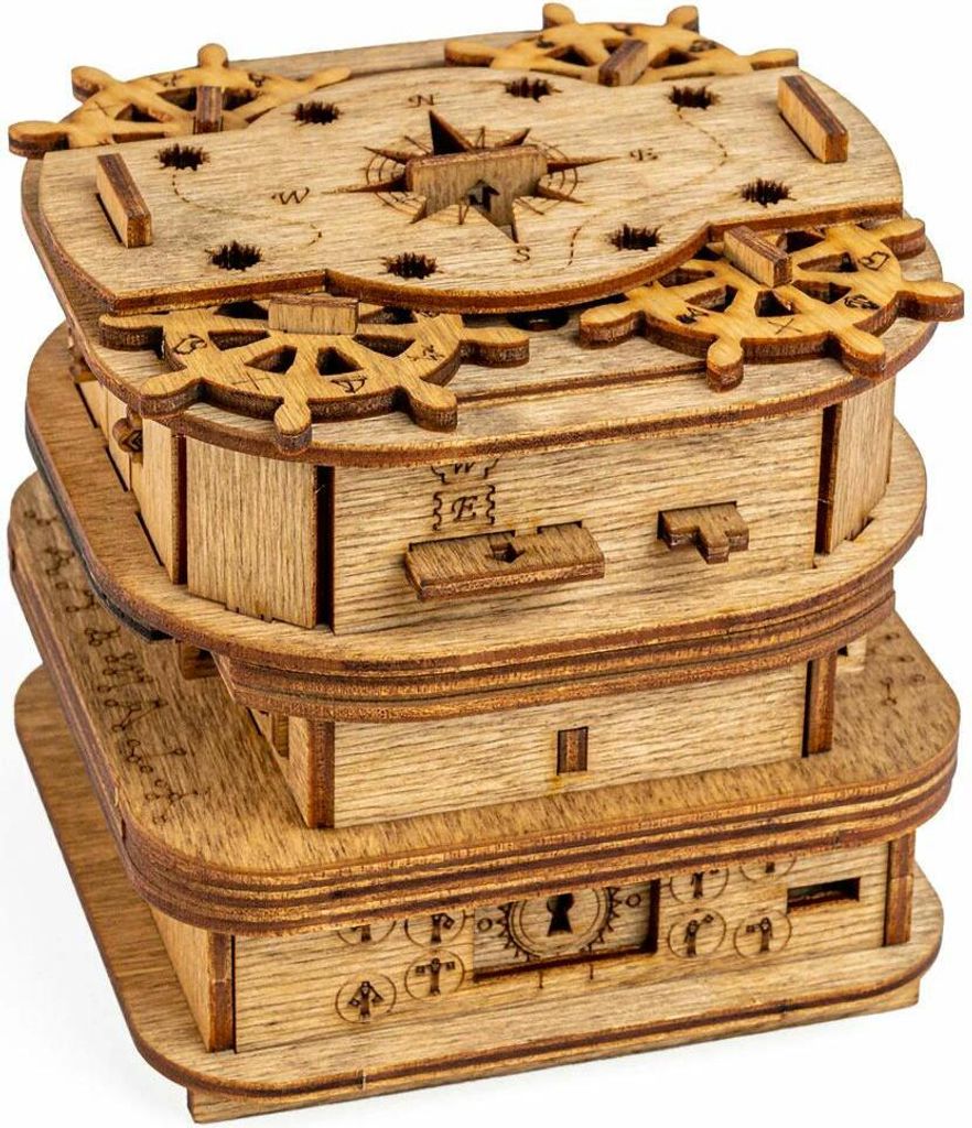 Puzzle, Cassaforte di Davy Jones - Gioco Escape Room, Immagine del prodotto 