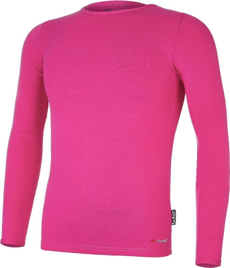 T-Shirt langer Ärmel Outlast - rosa, 158