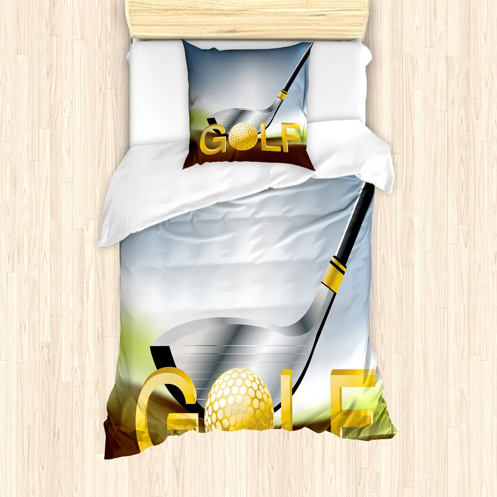 Offerta Set Copripiumino ABAKUHAUS Golf 135x200 Antiacaro Prezzo Top