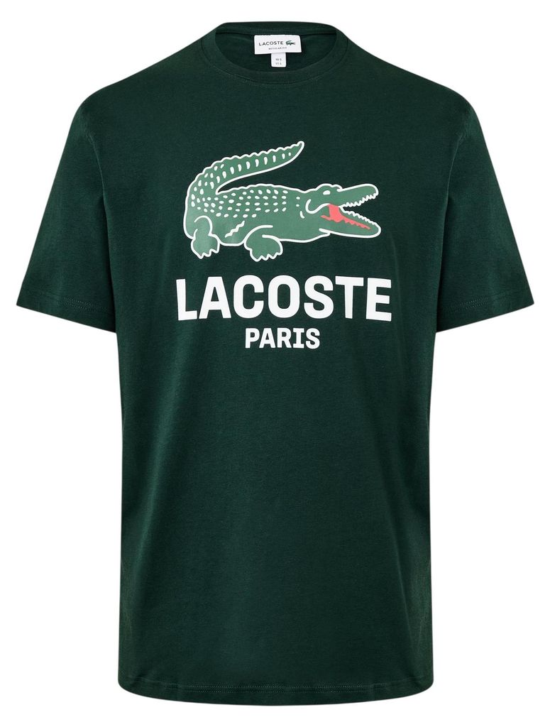 Lacoste - "Paris" T-Shirt für Herren GT22284 (XXL) (Dunkelgrün)