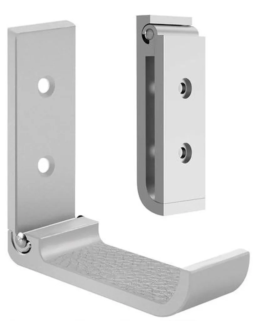 Organisateur de Bureau Mural pour Casque Gaming - Support Argent Lot de 2