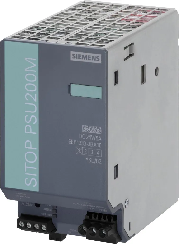 Alimentation Régulée Siemens 6EP1333-3BA10 avec Sortie 24V DC 5A Fiable