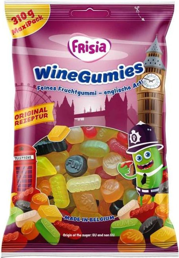 Frisia Wine Gumies 310g Produktbild 