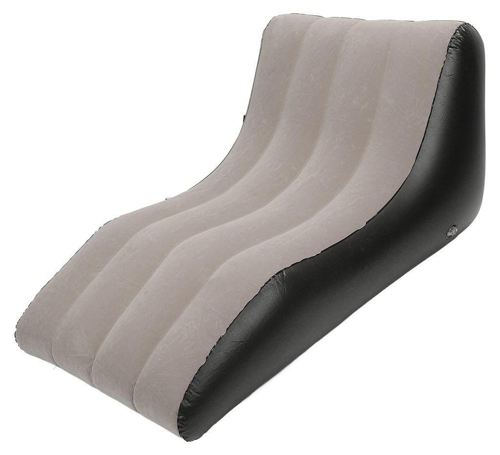 Canapé gonflable Chaise gonflable en PVC floqué Canapé Image du produit 