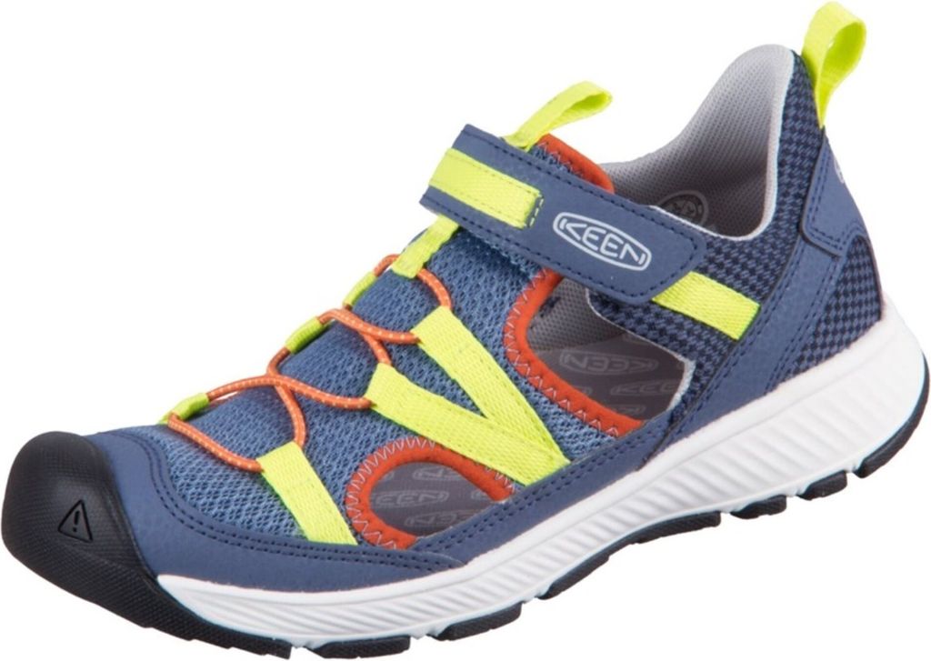 KEEN MOTOZOA SANDAL Jungen Sandale in Blau, Größe 4