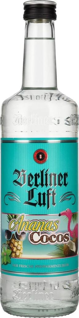Berliner Luft Ananas Cocos Liqueur de menthe | 18 vol % | Image du produit 
