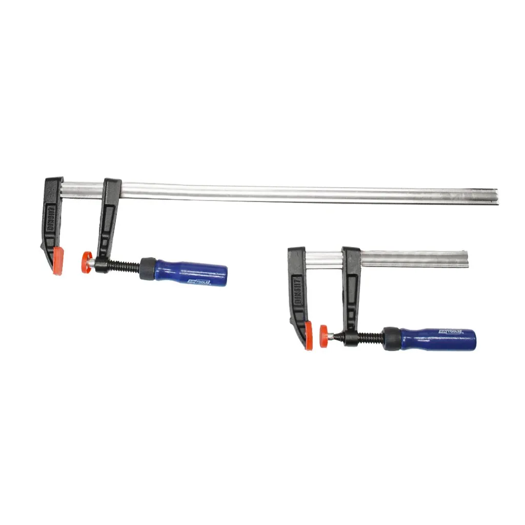 Strettoio Awtools F 120x250mm - Morsetto per Carpenteria Pesante in Acciaio