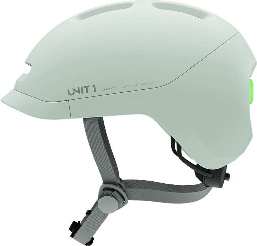 Casque vélo enfant Sparky Vert 49-53 cm - Anti-choc et Ajustement Idéal