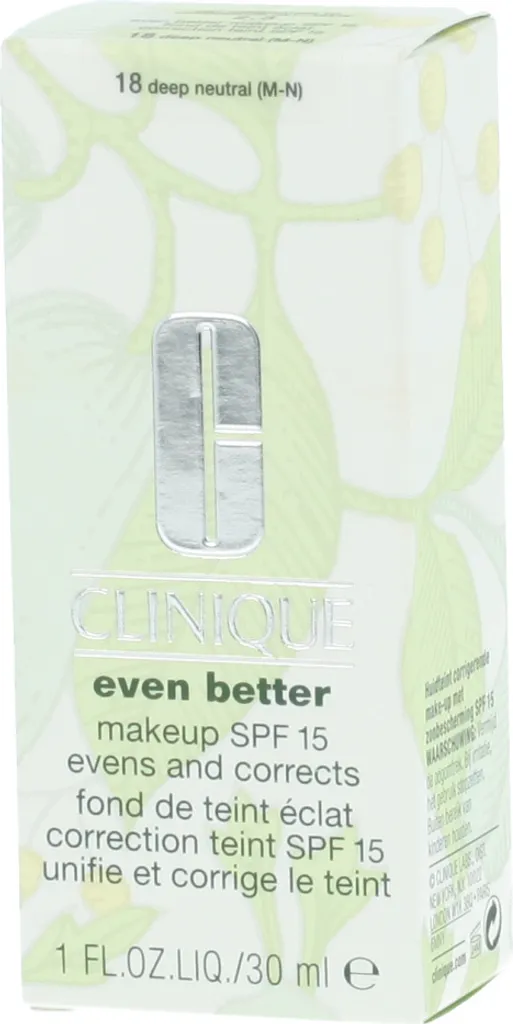 Clinique Even Better Makeup SPF 15 18 Deep Neutral 30ml - Recensioni - 6