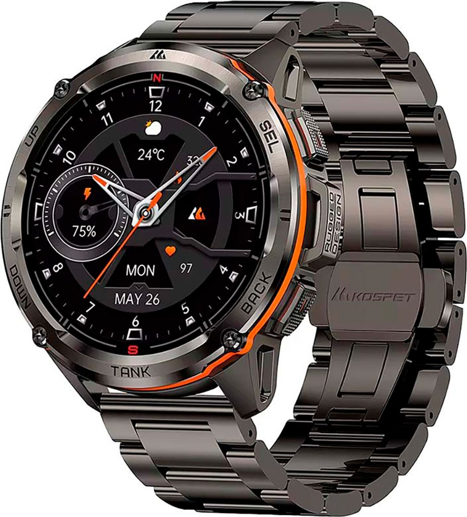 Kospet Tank T3 Ultra Smartwatch Brown Brown Jedna velikost Obrázek produktu 