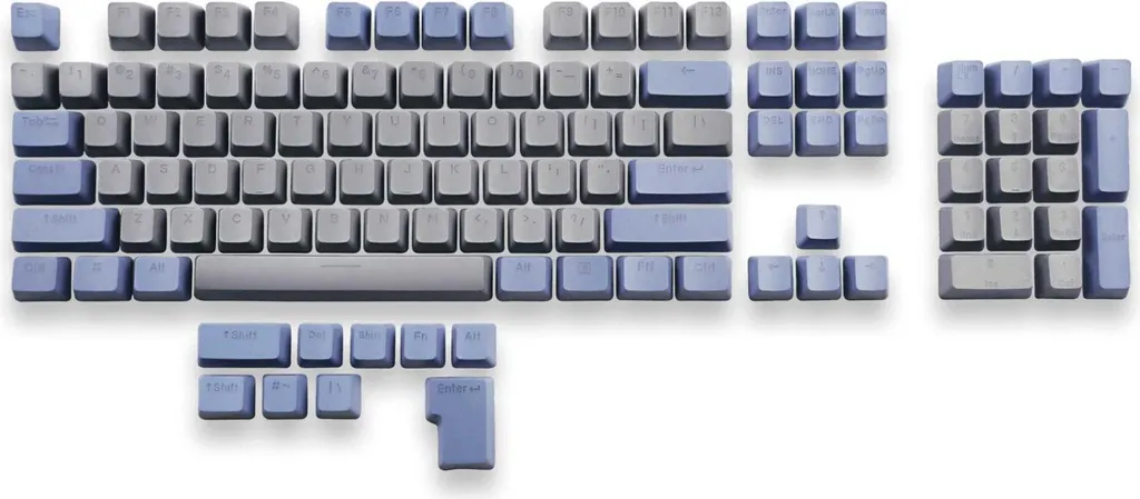 Set Tasti PBT MOUNTAIN Dolomite A Retroilluminati - 113 Pezzi