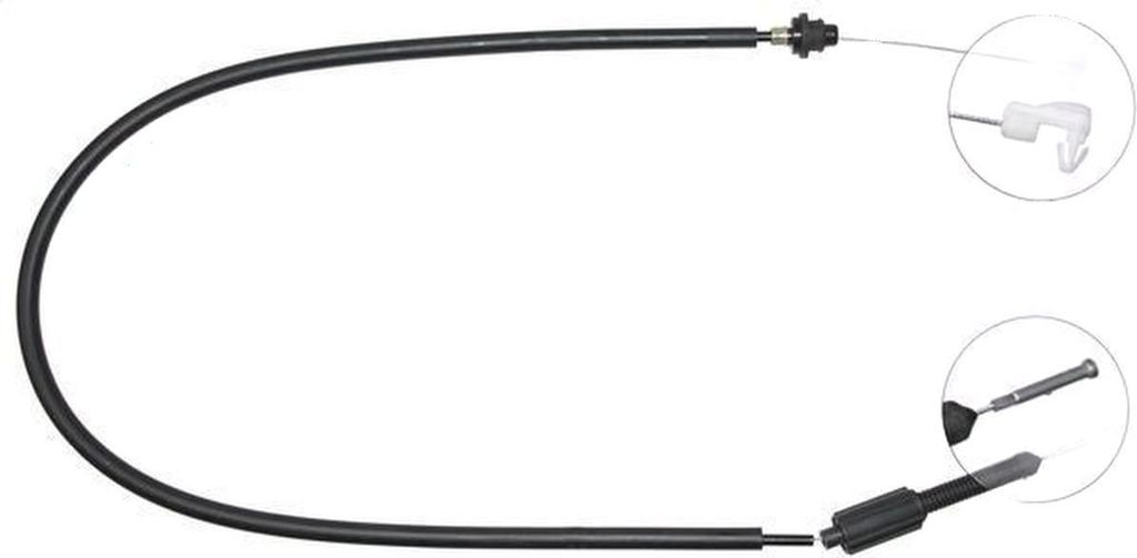 A.B.S. Gaszug K34440 für RENAULT CLIO I (B/C57, 5/357) 0,19kg