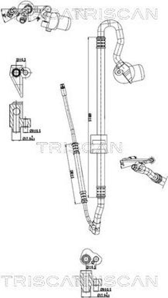 Hochdruck-/Niederdruckleitung, Klimaanlage