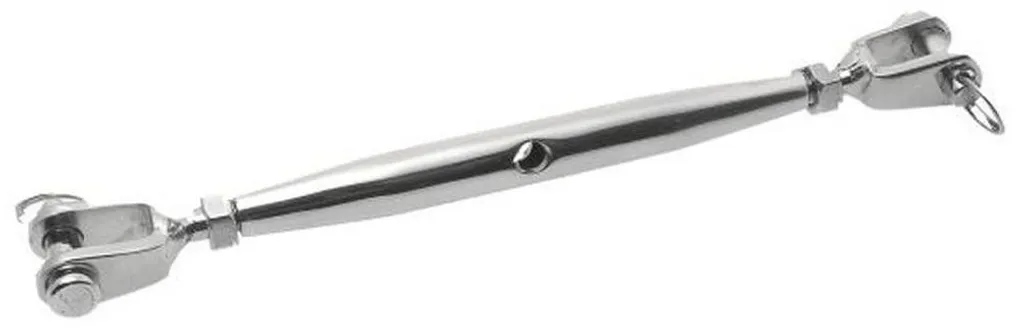 5 Ridoirs Inox A4 de 10 mm Haute Résistance Corrosion - Chapes Soudées