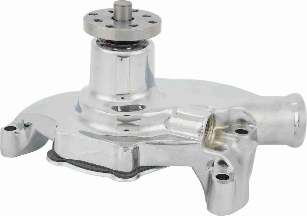 Pompe à eau SBC V8 350 anti-surchauffe aluminium grand débit courte
