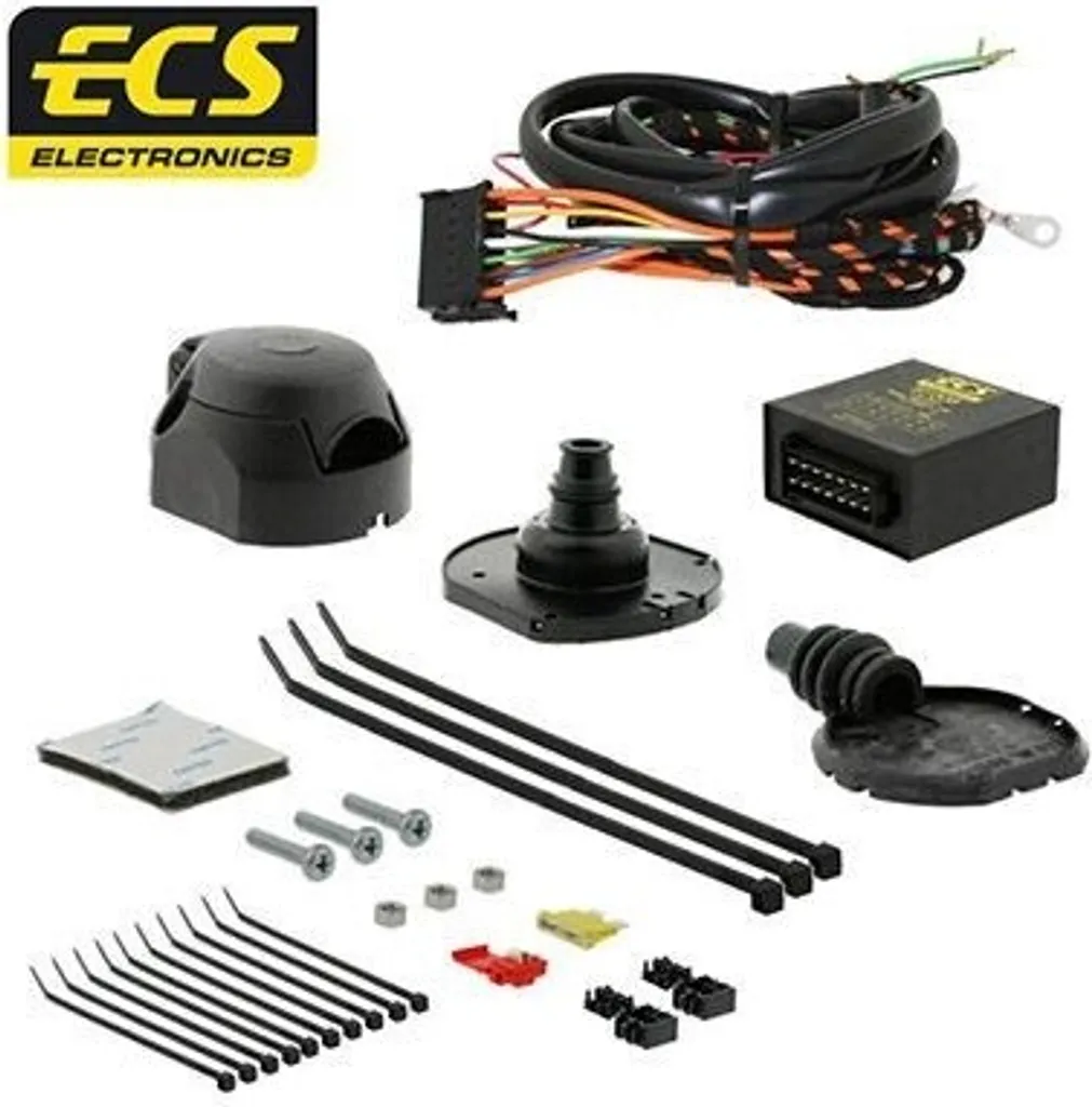 ECS Set E per gancio di traino MB078B1 adatto per MERCEDES-BENZ GLE (W166)