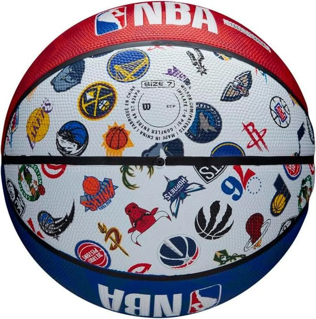 Ballon basket extérieur taille 7 idéal pour l'entraînement sur bitume