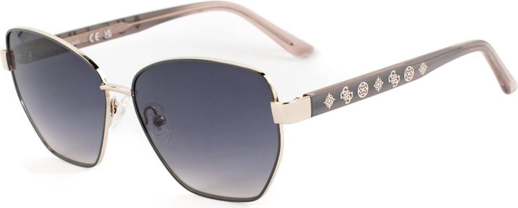 Guess GU00102 20B shiny grey 56/14/140 Damen Sonnenbrillen